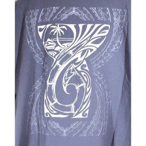 Island Tat Tattoo Tribal Size 2XL T-Shirt Gray Made in the USA